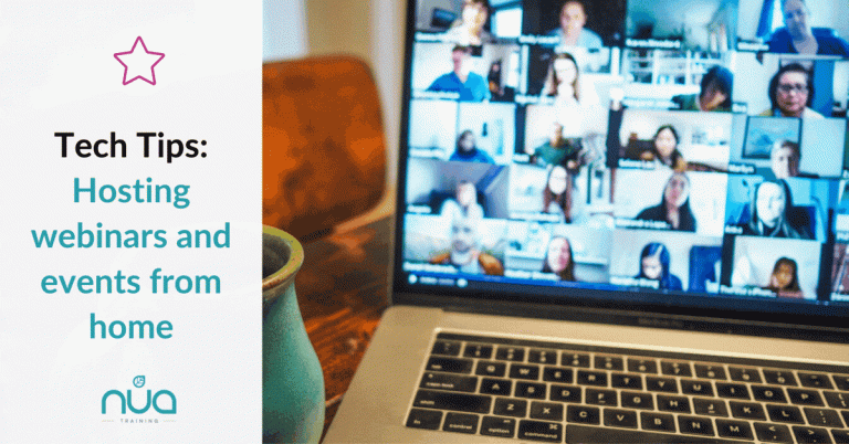 How to Professionally Host a Webinar or Virtual Event at Home