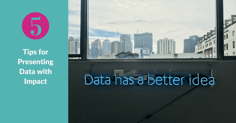 5 Tips for Presenting Data With Impact | Presentation Skills Tips
