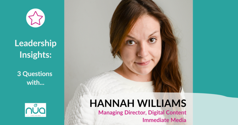 Leadership Insights with Hannah Williams - Leadership Coaching London