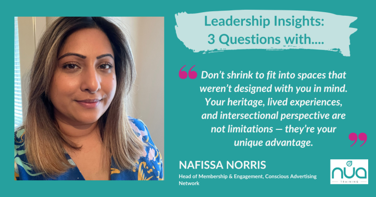 Leadership Insights with Nafissa Norris- Leadership Coaching London